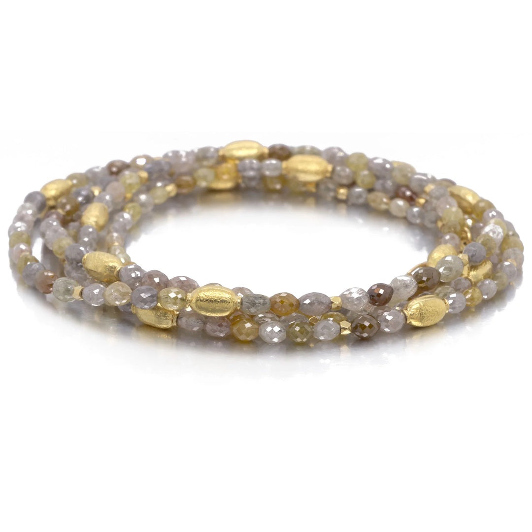 Barbara Heinrich Diamond Wrapped Bracelet
