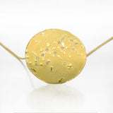 Milky Way Diamond & Gold Pendant Necklace