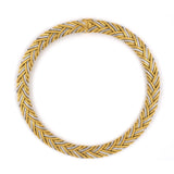 Estate Buccellati Fiammato Woven Necklace