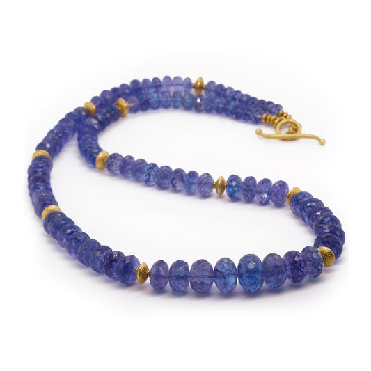 Barbara Heinrich Graduated Tanzanite Necklace