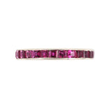 Ruby Channel-Set Eternity Ring