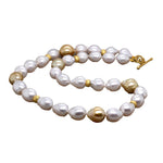Barbara Heinrich White & Golden South Sea Pearl Necklace