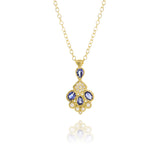 Adel Chefridi Tessera Charm Pendant Necklace