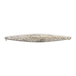 Estate Edwardian Taylor & Co Platinum Floral Filigree Bar Pin