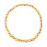 Estate Victorian Etruscan Revival Graduated Bead Necklace