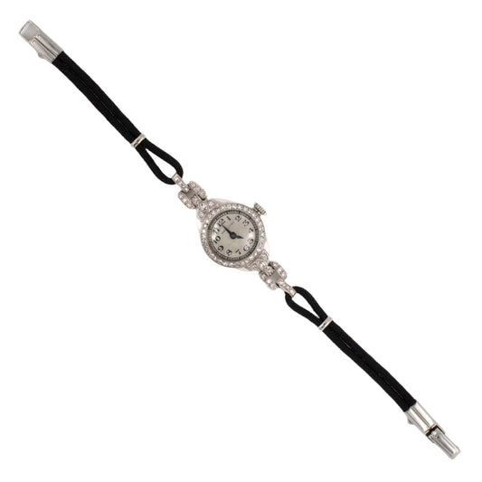 Hamilton for Katz & Ogush Diamond & Platinum Watch