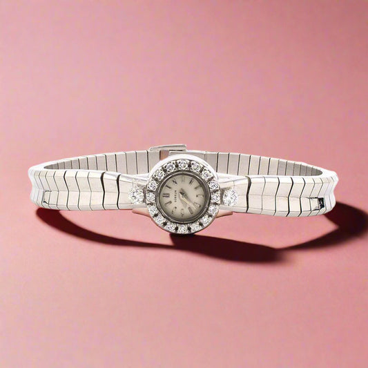 Gubelin Diamond Cluster Round Watch