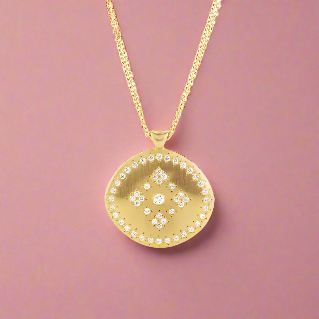 Diamond Nostalgia Pendant Necklace