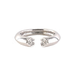 Estate Tiffany Paloma Picasso Diamond Twin Heart Ring