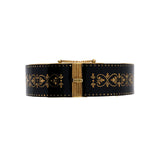 Victorian Gold & Enamel Bangle Bracelet