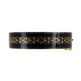 Victorian Gold & Enamel Bangle Bracelet