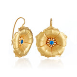 Hauyne Morning Glory Earrings