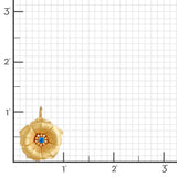 Hauyne Morning Glory Earrings