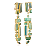 Green Tourmaline Earrings