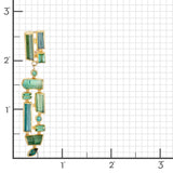 Green Tourmaline Earrings
