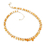 Kothari Mexican Fire Opal Graduated Necklace