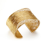 Kothari Rose-Cut Diamond Waterflow Wave Cuff
