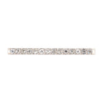 Estate Art Deco Diamond "S" Motif Bar Pin