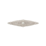 Estate Art Deco Diamond Tapered Pin