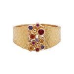 Barbara Heinrich Multi-Color Sapphire Vertical Rift Glacier Ring