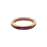 Ruby Channel-Set Eternity Ring