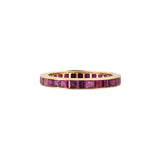 Estate Ruby Channel-Set Eternity Ring