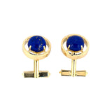 Lapis Merry Widow Cuff Links