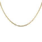 Estate David Tishbi Handmade Cable Link Necklace