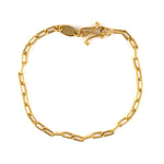Estate David Tishbi Handmade Cable Link Bracelet