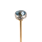 Estate Edwardian Aquamarine Hat Pin