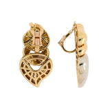 Bulgari Gold Drop Earrings
