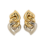 Estate Bulgari Gold Drop Earrings