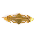 Victorian Tiffany Etruscan Revival Mosaic Pin