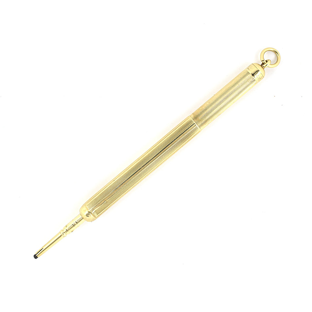 Art Deco Retractable Pencil Pendant