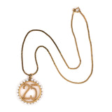 Pearl 25th Anniversary Pendant Necklace