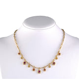 Chaumet Anneau Ruby & Sapphire Festoon Necklace