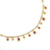 Chaumet Anneau Ruby & Sapphire Festoon Necklace
