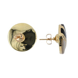 Asch Grossbardt Multi-Gemstone Button Earrings