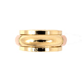 3-Section Spinning Gold Band