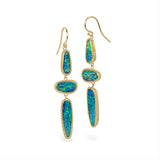 Australian Opal Doublet Trio Earrings