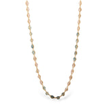 Amáli Aquamarine & Morganite Woven Necklace