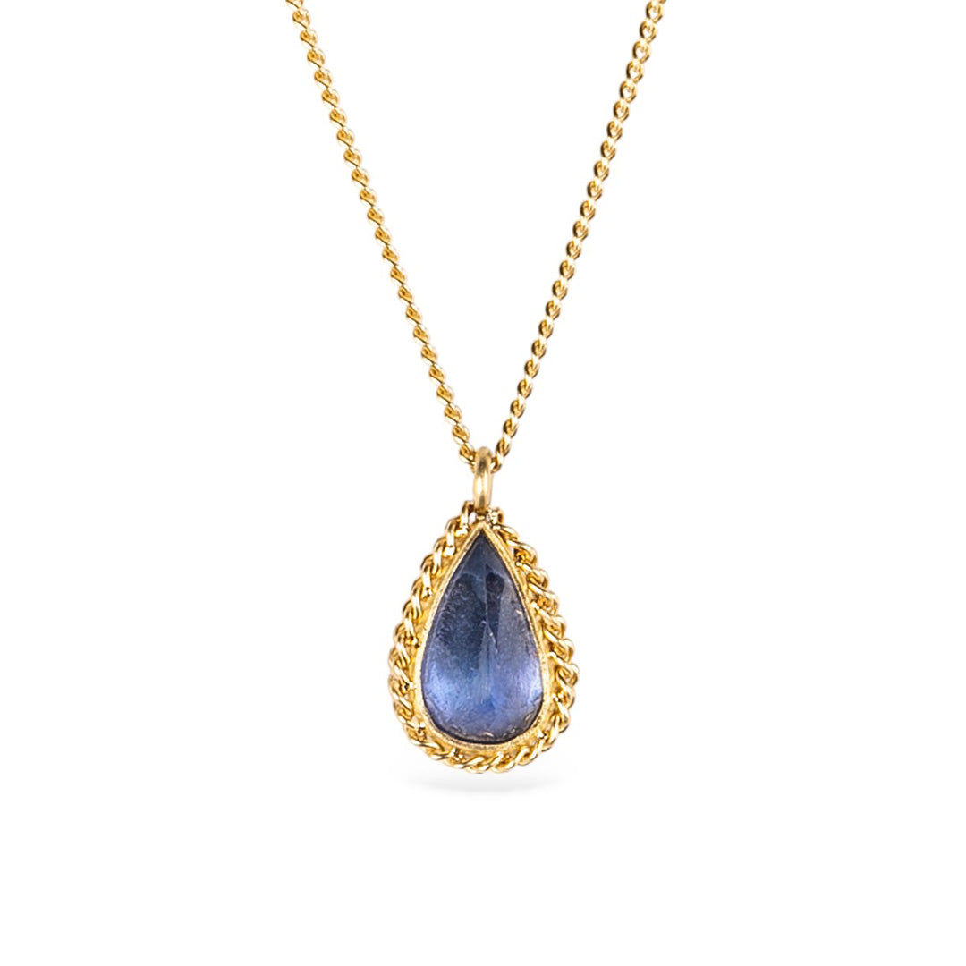 Tanzanite Petite Teardrop Pendant Necklace – Gump's