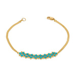 Amáli Turquoise Woven Bracelet