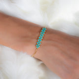 Turquoise Woven Bracelet