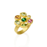 Petra Class Studio Mixed Gemstone Mosaic Ring