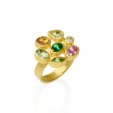 Petra Class Studio Mixed Gemstone Mosaic Ring
