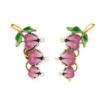 Estate Art Nouveau Krementz Lillies of the Valley Earrings