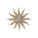 Diamond Sunburst Pin