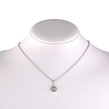 Diamond Merry Widow Pendant Necklace