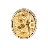 Victorian Flower Bouquet Pin/Pendant